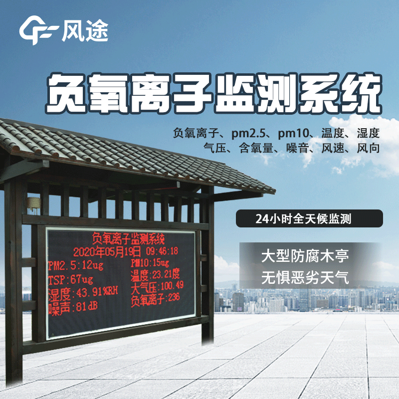 景區為什么安裝負氧離子監測系統？